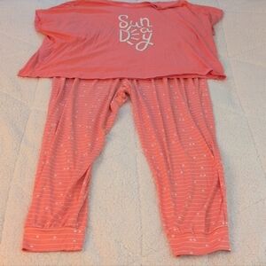 George | Cumberland Orange Pajama Set